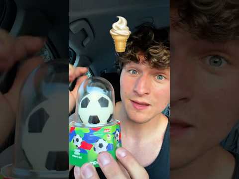 3D World Cup Soccer Ball Ice Cream?! ⚽️🍦#asmr #shorts #worldcup