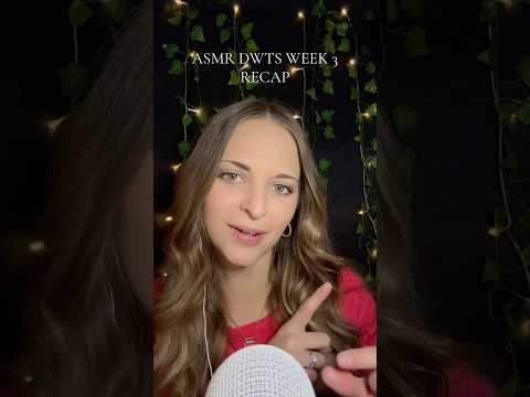 DWTS Week 3 Was A LOT 👀💃 ASMR Whisper Ramble #shorts