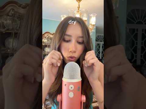 ASMR | Wet or Dry? #asmr #tingles #mouthsounds #relax #asmrsounds