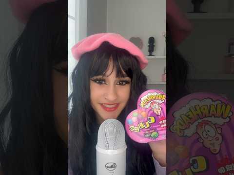 ASMR| SOUR candy part 2.. #shortsfeed #shorts #asmr #asmrsounds #asmreating #cosplay #asmrtriggers