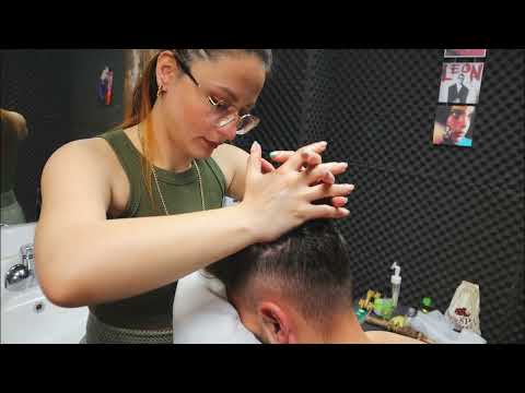 ASMR - Back massage for Tiredness Of the Day - Miss Melek