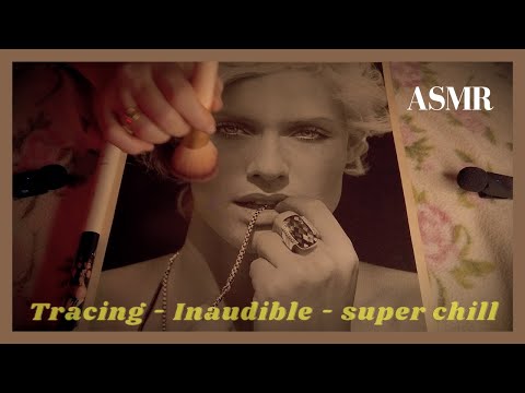 ASMR Tracing en revista de moda de los 2000  en una noche lluviosa✨