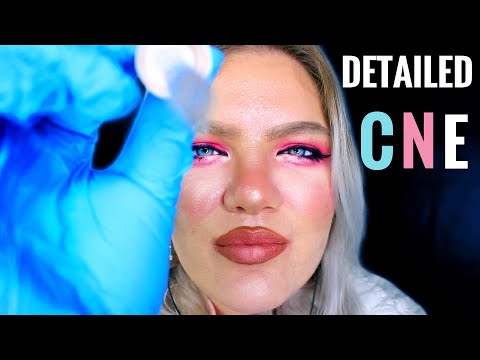 ASMR Detailed Cranial Nerve Examination | Medical Role Play Video in Dark Office for Sleep