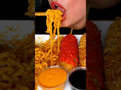 Buldak Cheesy Carbonara #asmr #buldak #ramen #eat #mukbang #food