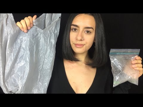 ASMR EN ESPAAÑOL - SONIDOS CON BOLSAS DE PLÁSTICO