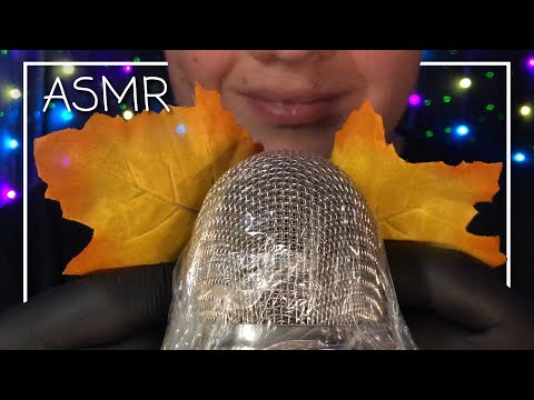 ASMR on the Mic Trigger Crinkle Sounds! 🍁 (No Talking)