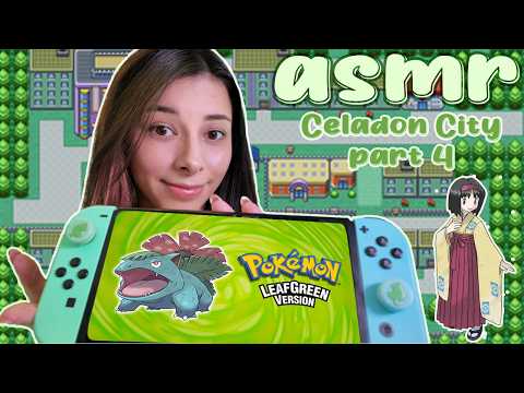 ASMR Leaf Green Playthrough | part 4