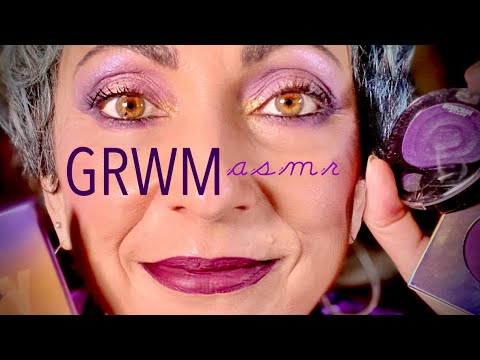 ASMR ITA💄TRUCCO e CHIACCHIERE per RILASSARTI 💄GRWM Dark Viola