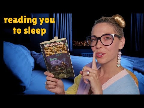 ASMR Soft Spoken reading Jules Verne 20,000 Leagues Under The Sea Chapter 19