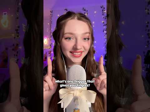 What’s one trigger that gives you tingles? #asmr #asmrsounds #asmrrelax #asmrsleep #relax #tingles