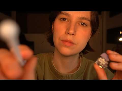 ASMR Inspecting and Examining You (semi-inaudible)