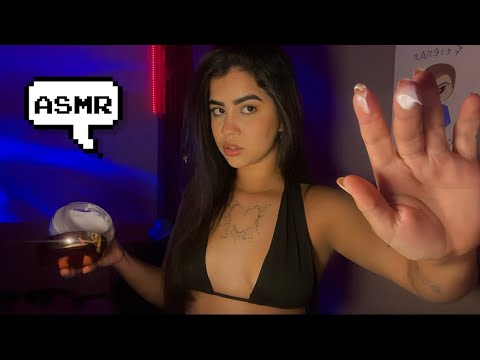 ASMR - SUA MULHER CUIDANDO DE VOCÊ DEPOIS DE UM DIA CANSATIVO