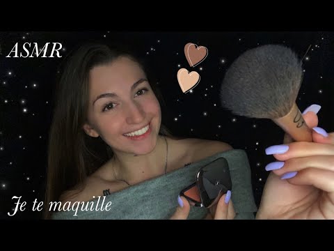 ASMR - Ta meilleure amie te maquille pour une soirée et c’est relaxant✨💄