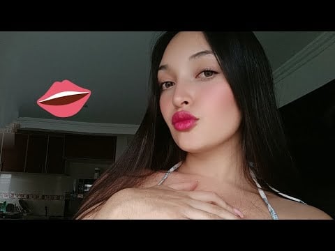 ASMR besitos 💋 & mouth sounds  rápido y agresivo (para relajar y sentir cosquillitas)