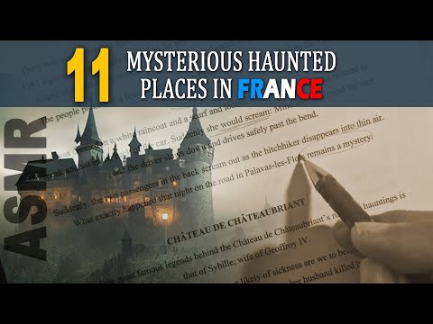 France 11 most terrifying haunted places and their mysterious legends | ASMR whispered