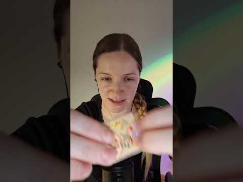 ASMR tingly roleplay - pizza and a drink for you - mouth sounds -  #shorts