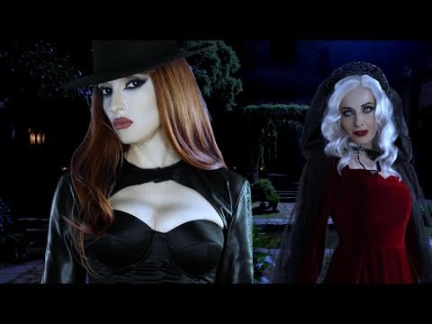 ASMR: Vampire Bit You – Can the Hunter Save You? personal attention, leather sound, role play
