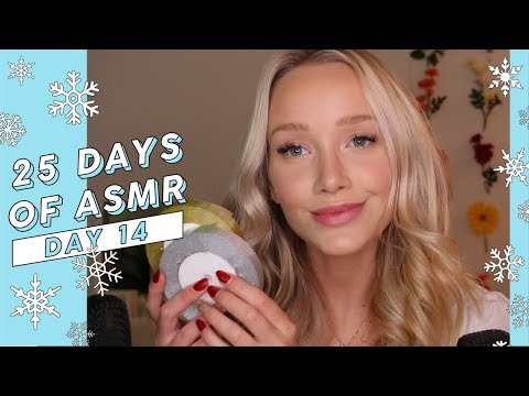 ASMR Wrapping Presents! (Whispers, Tapping, Paper, Crinkles…) #25DaysOfASMR | GwenGwiz