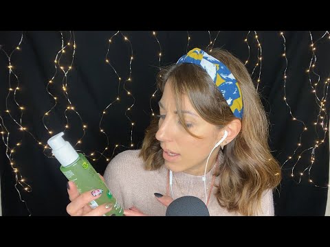 SKIN CARE SUPER RILASSANTE|| Fra Asmr (CLOSE UP)