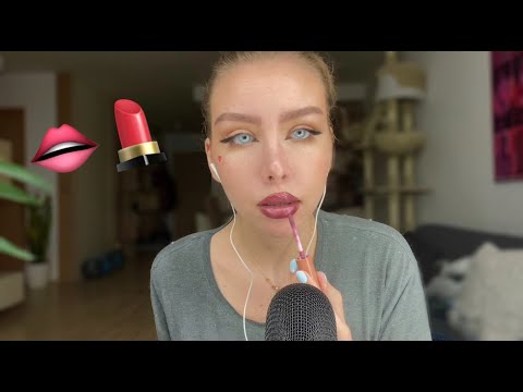 ASMR GUM CHEWING ＆ LIP GLOSS SOUNDS