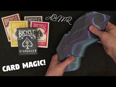 [ASMR] Card Magic Tricks