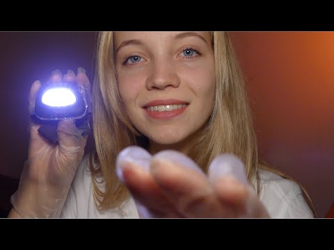 ASMR ROLEPLAY MEDECIN 👉 Examen neurologique (cranial nerve exam)