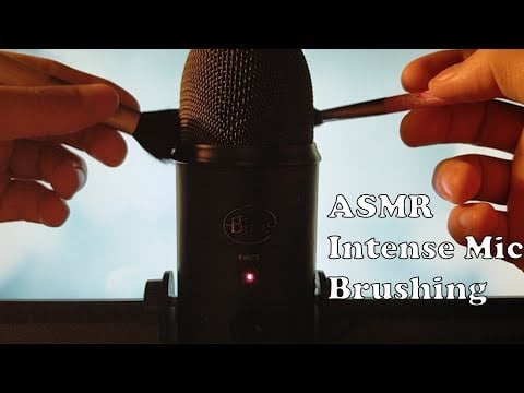 ASMR Intense Mic Brushing