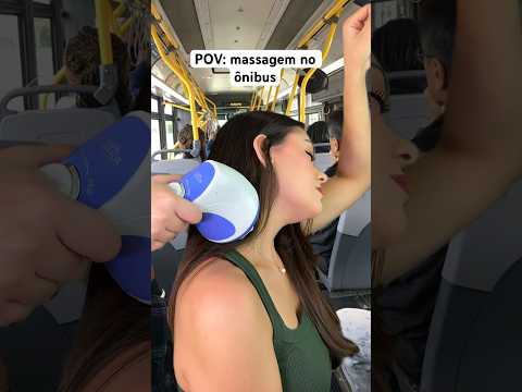 POV: massagem no ônibus #asmr #shorts #humor