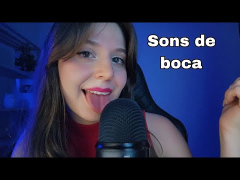 ASMR | Sons de boca lento e suave