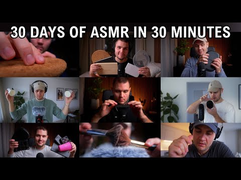 I recorded ASMR everyday for 30 days!