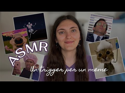 Un TRIGGER per un MEME pt.2 | ASMR 🤍