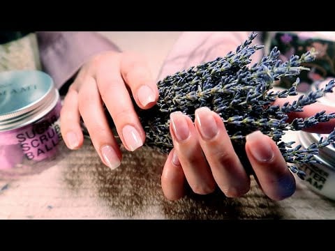 ~•ASMR 🪻 Lavender Hand SPA Treatment•~ Soft Spoken