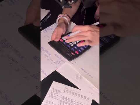 ASMR составляю отчет о финансовых результатах предприятия 😅 #асмр #учеба #бухгалтер