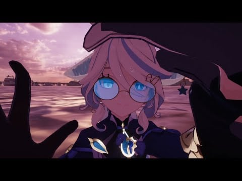 ASMR | Furina helps you cool down on a hot summer day!!☀️🦩 | VRCHAT ASMR ROLEPLAY
