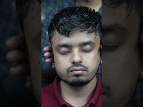 Head Scratching Bliss: ASMR Tapping & Scratching Therapy For Your Better Sleep #shorts
