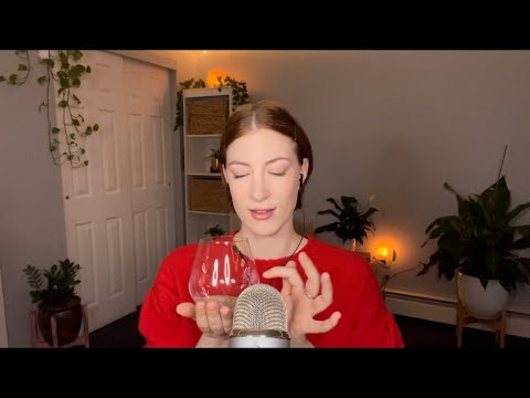 Asmr tingly glass tapping #short