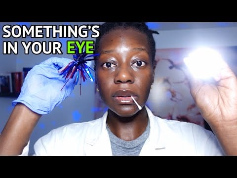 ASMR THERE'S SOMETHING IN YOUR EYE 👁️ Pt.17 | Close-Up Personal Attention & Tingles