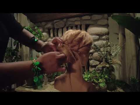 Bridal Hairstyle | ASMR | Hairstyling, Hair Fixing, perfectionist - Finishing Touches W/ Whispering