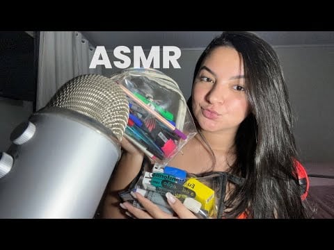 ASMR: ESTOJO DE PROFESSORA