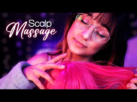 ASMR | Tingly Scalp Massage with Close-Up Whispers to help you sleep ❤️