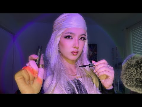 ASMR | Hot Cheeto Girl Stands Stands Up for the Goth Girl (WLW asmr, cork tapping, comfort)