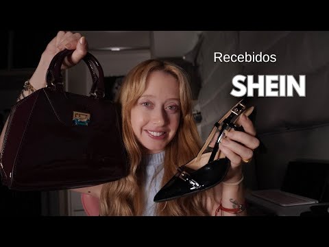 ASMR - RECEBIDOS SHEIN ✨ bolsa, sapatos e roupas 