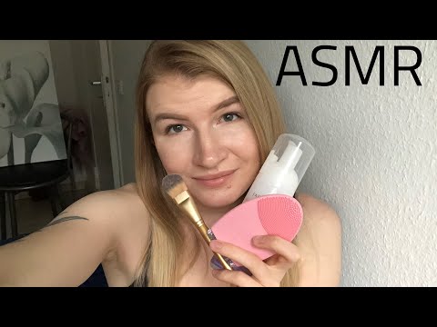 АСМР Косметолог // Уход за лицом // ASMR Cosmetologist 😌