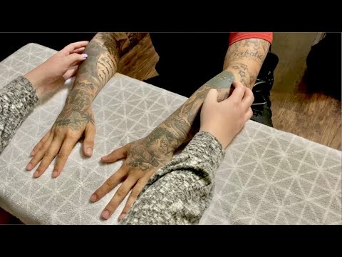 ASMR - Hand & Arm Tickling - No Talking