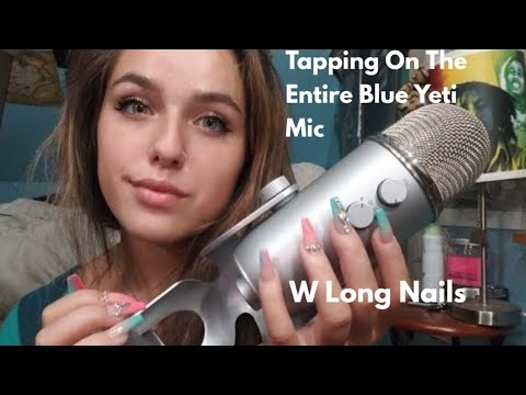 ASMR- Tapping/Scratching/Brushing Blue Yeti Mic