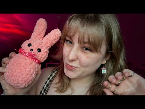 ASMR Happy Easter! 🐣 Tapping, Scratching, Rambling, LoFi ✨🌸