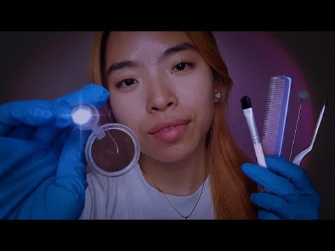 ASMR Energy Grooming ✂️ Trimming, Combing, Sample Collection & Gentle Care