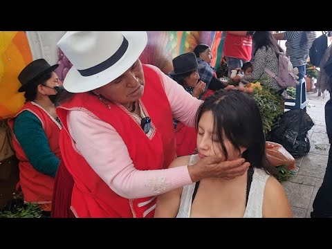 ROSITA MARIA & ERIKA ASMR SPIRITUAL CLEANSING AND A MASSAGE IN MARKET