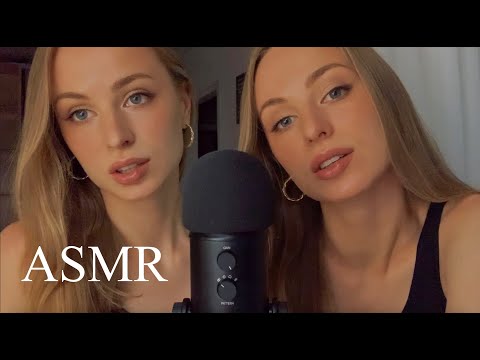 [АСМР] БЛИЗНЕЦЫ 💋 КОМПЛИМЕНТЫ, ПОДДЕРЖКА, ЗВУКИ РТА ❤️ twins 💋 mouth sounds, wet triggers 💦