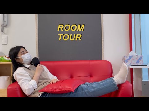 ASMR Airbnb Room Tour Public 🌊 / 100 triggers